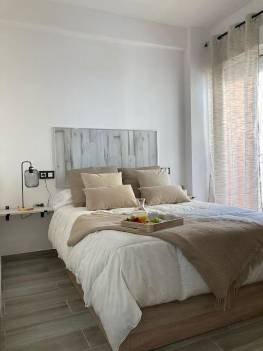 Coqueto Apartamento De Playa Con Piscina Y Terraza 발렌시아 외부 사진