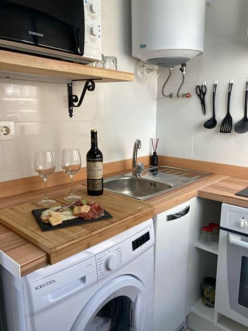 Coqueto Apartamento De Playa Con Piscina Y Terraza 발렌시아 외부 사진